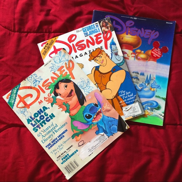 Disney Other Rare Vintage Disney Magazines Poshmark